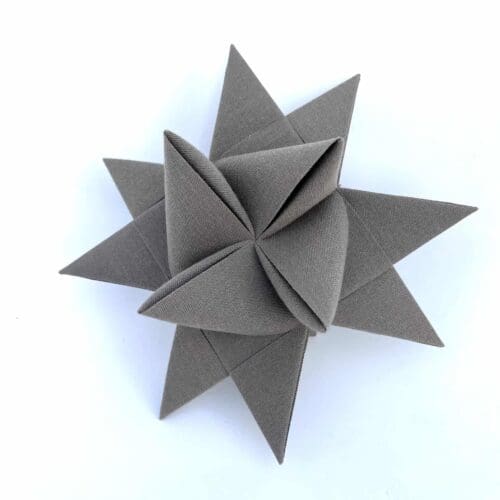 Sejldug julestjerne - Taupe