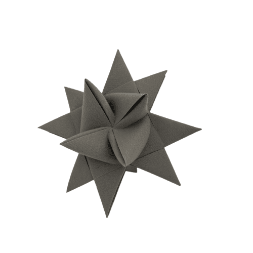 Sejldug julestjerne - Cadet gray