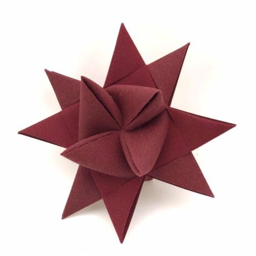 Sejldug julestjerne - Bordeaux